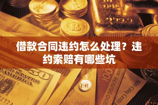 武汉借款合同违约怎么处理？违约索赔有哪些坑