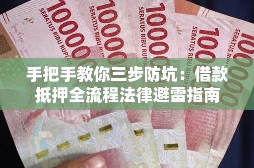 武汉手把手教你三步防坑：借款抵押全流程法律避雷指南