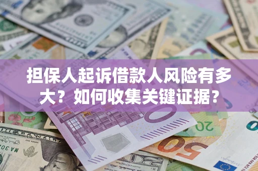 武汉担保人起诉借款人风险有多大？如何收集关键证据？