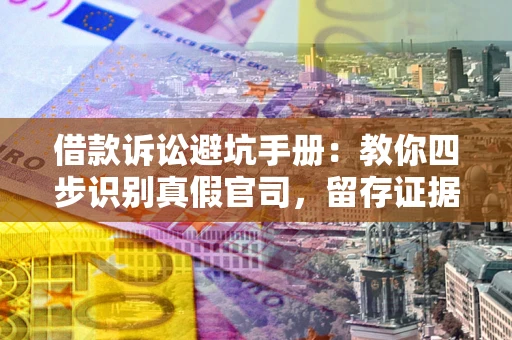 武汉借款诉讼避坑手册：教你四步识别真假官司，留存证据不踩雷