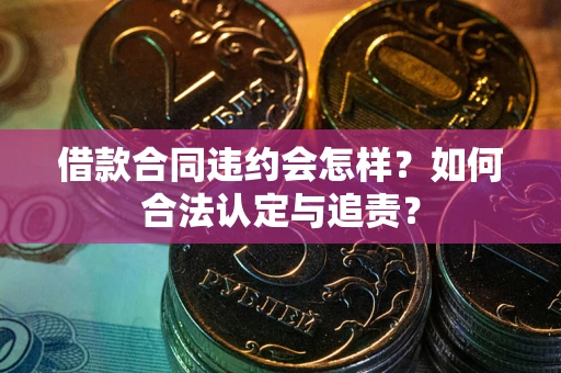 武汉借款合同违约会怎样？如何合法认定与追责？