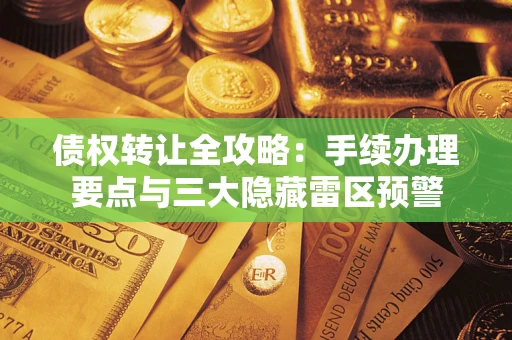 武汉债权转让全攻略：手续办理要点与三大隐藏雷区预警