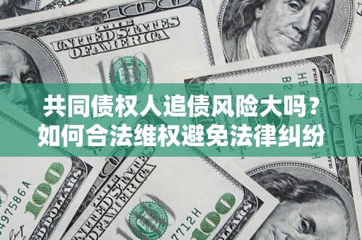 武汉共同债权人追债风险大吗?如何合法维权避免法律纠纷? 武汉共同债权人追债风险大吗?如何合法维权避免法律纠纷?