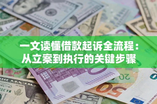 武汉一文读懂借款起诉全流程：从立案到执行的关键步骤