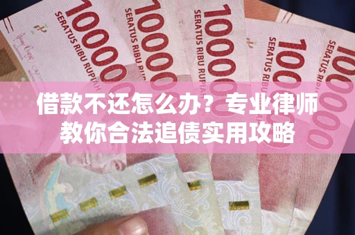 武汉借款不还怎么办？专业律师教你合法追债实用攻略